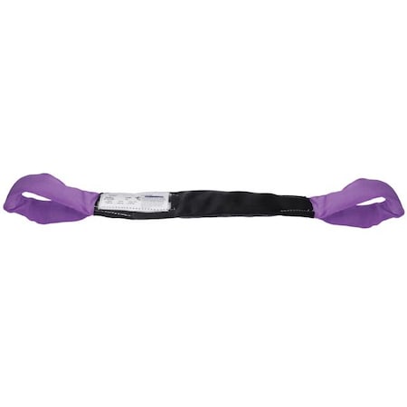 Polyester Round Eye & Eye Lifting Sling - 16' (Purple)